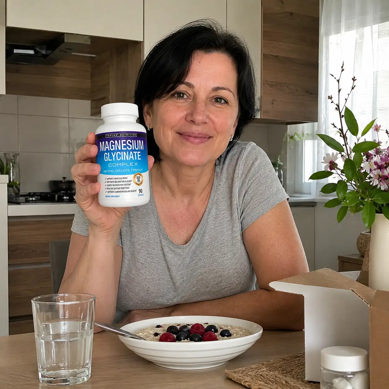 Zákaznícka fotka s Toplux Magnesium Glycinate